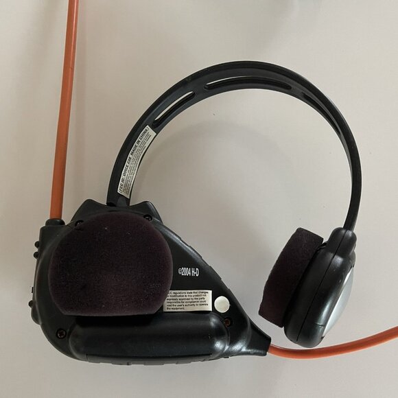 Harley Davidson Headset Kids 2004 Intercom Type Pair Set Toy Plastic WORKS Vtg - Picture 15 of 16